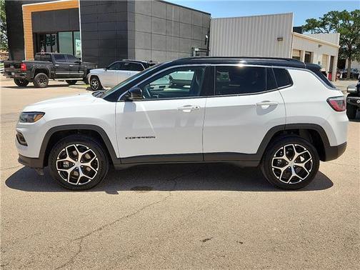 White 2024 Jeep Compass Limited