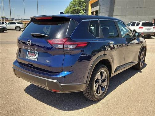 Blue 2024 Nissan Rogue SV