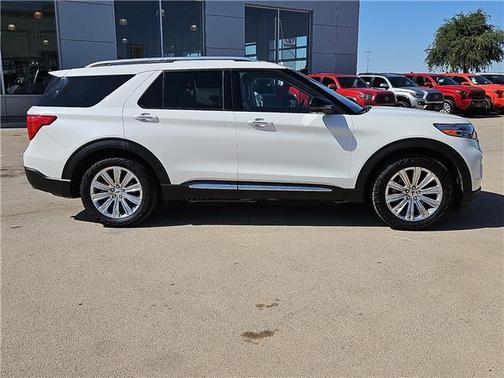 Oxford White 2021 Ford Explorer Limited