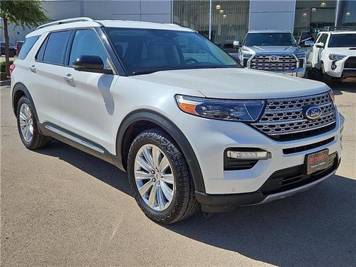 Oxford White 2021 Ford Explorer Limited