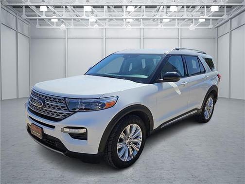 Oxford White 2021 Ford Explorer Limited