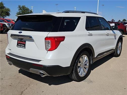 Oxford White 2021 Ford Explorer Limited