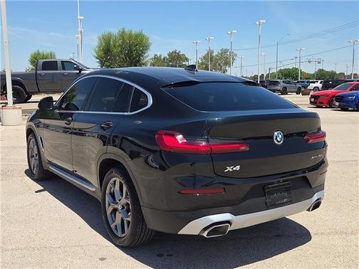 Black Sapphire Metallic 2024 BMW X4 xDrive30i