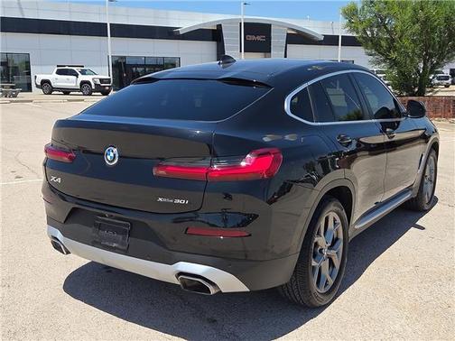 Black Sapphire Metallic 2024 BMW X4 xDrive30i