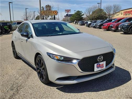 Platinum Quartz Metallic 2024 Mazda Mazda3 FWD w/Select Package