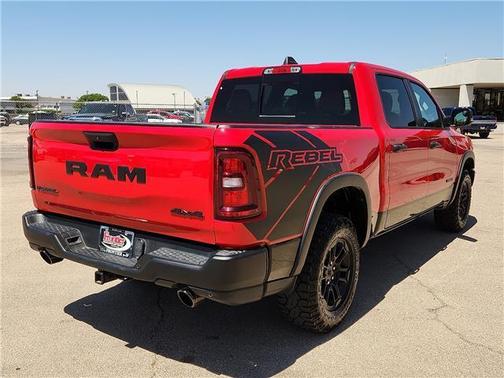 Red 2025 RAM 1500 Rebel