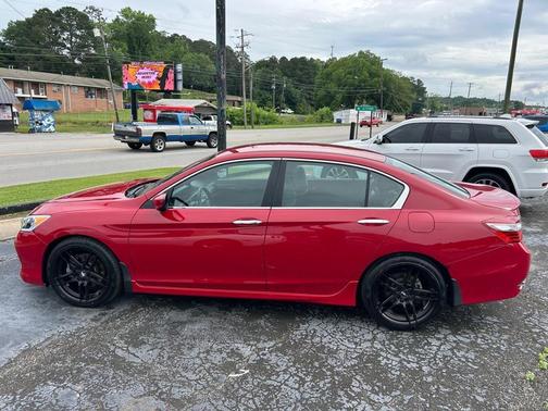 Red 2016 Honda Accord Sport