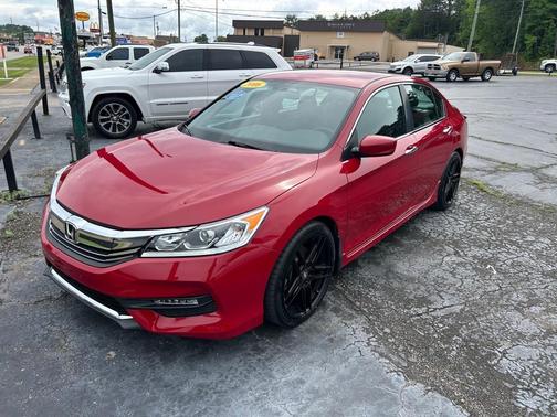 Red 2016 Honda Accord Sport
