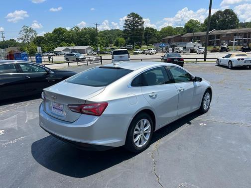 Silver 2020 Chevrolet Malibu LT