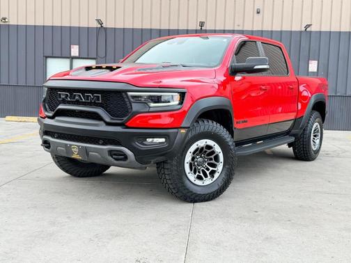 Red 2021 RAM 1500 TRX