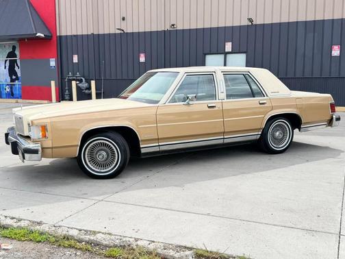 Gold 1984 Mercury Grand Marquis