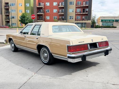 Gold 1984 Mercury Grand Marquis