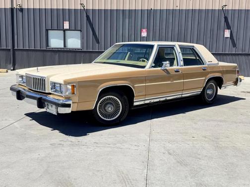 Gold 1984 Mercury Grand Marquis