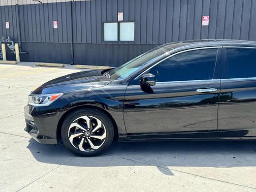 Black 2016 Honda Accord EX-L