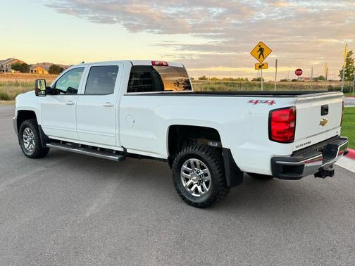 White 2017 Chevrolet Silverado 3500 LT