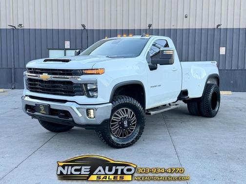 White 2024 Chevrolet Silverado 3500 LT