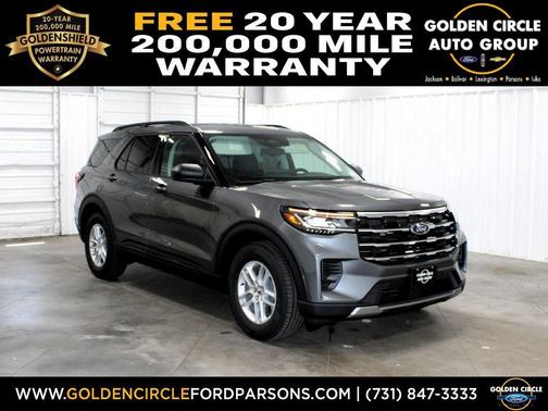 Carbonized Gray Metallic 2026 Ford Explorer Active