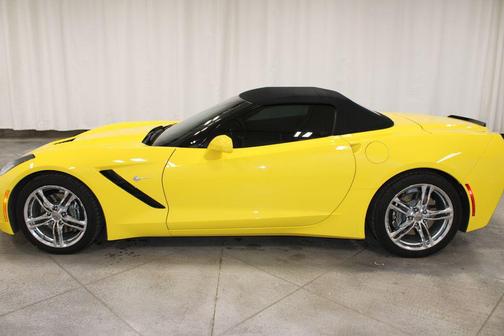 Corvette Racing Yellow Tintcoat 2017 Chevrolet Corvette Stingray