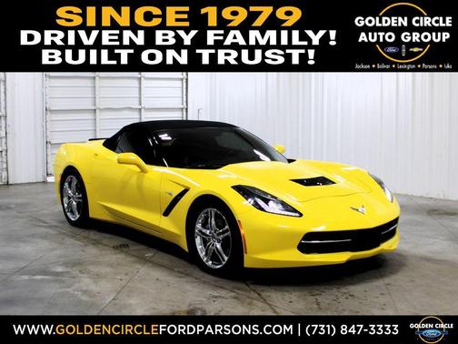Corvette Racing Yellow Tintcoat 2017 Chevrolet Corvette Stingray