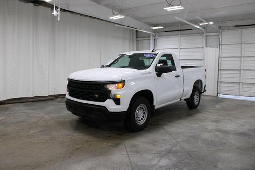 Summit White 2023 Chevrolet Silverado 1500 WT