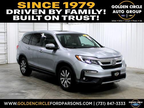 Lunar Silver Metallic 2020 Honda Pilot 2WD EX-L