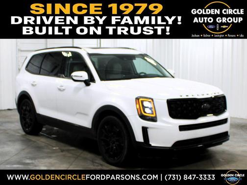 Glacial White Pearl 2021 Kia Telluride EX