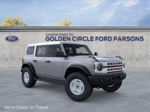 Avalanche Gray 2026 Ford Bronco Heritage Edition