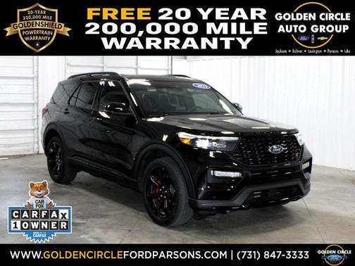 Agate Black Metallic 2023 Ford Explorer ST