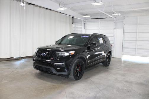 Agate Black Metallic 2023 Ford Explorer ST