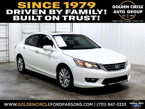 White Orchid Pearl 2015 Honda Accord EX-L