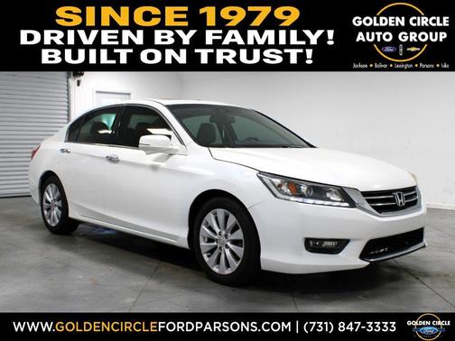 White Orchid Pearl 2015 Honda Accord EX-L