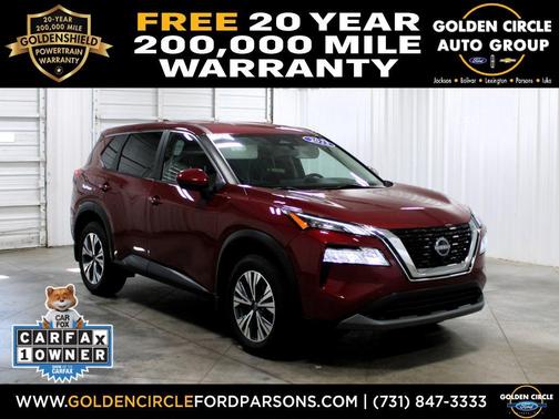Scarlet Ember Tintcoat 2023 Nissan Rogue SV