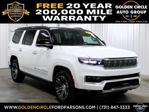Bright White Clearcoat 2023 Jeep Grand Wagoneer 4x4