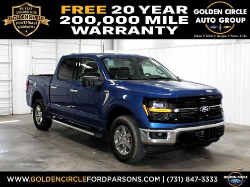 Atlas Blue Metallic 2025 Ford F-150 XLT