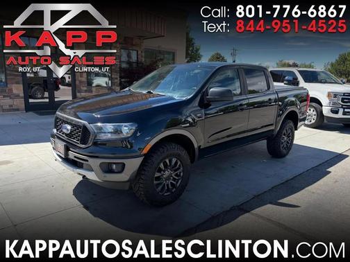Black 2019 Ford Ranger XLT