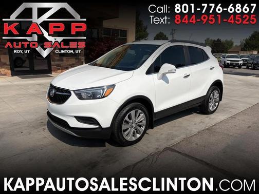 White 2018 Buick Encore Preferred