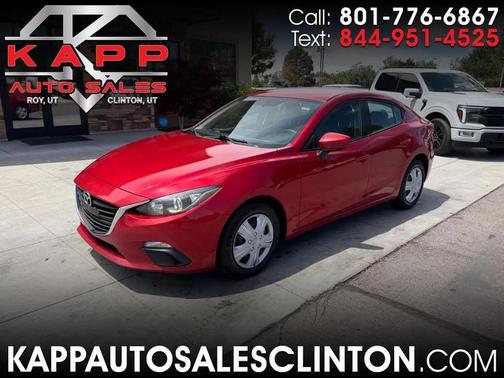 Red 2015 Mazda Mazda3 i Sport