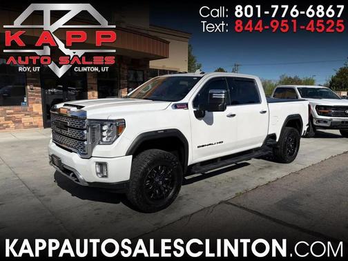 White 2020 GMC Sierra 3500 Denali