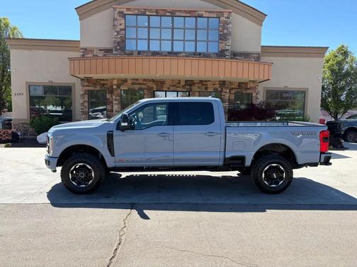 Glacier Gray 2025 Ford F-350 Platinum