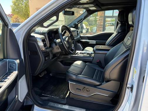 Glacier Gray 2025 Ford F-350 Platinum