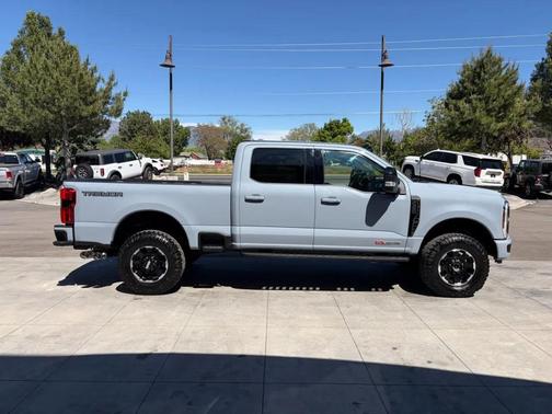 Glacier Gray 2025 Ford F-350 Platinum