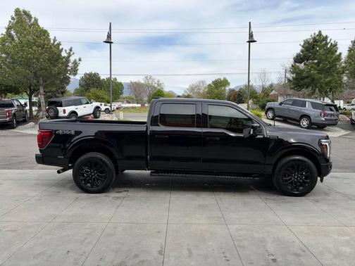 Black 2025 Ford F-150 Lariat