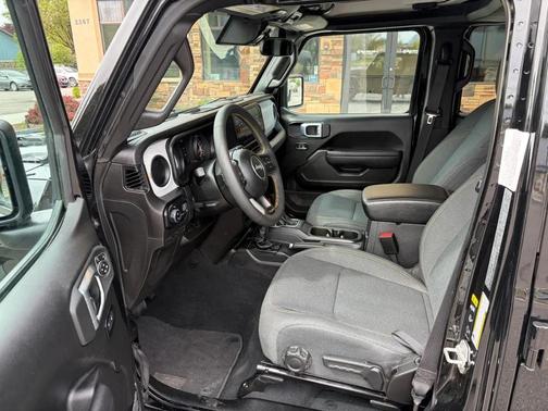 Black 2024 Jeep Gladiator Sport S