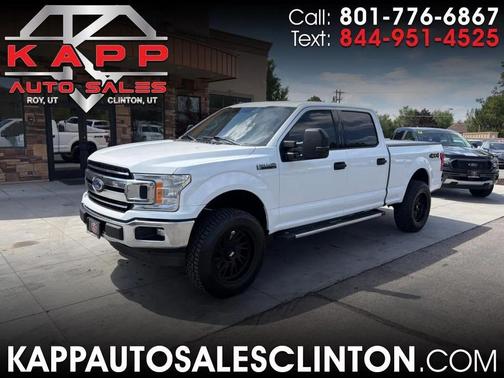 White 2018 Ford F-150 XLT