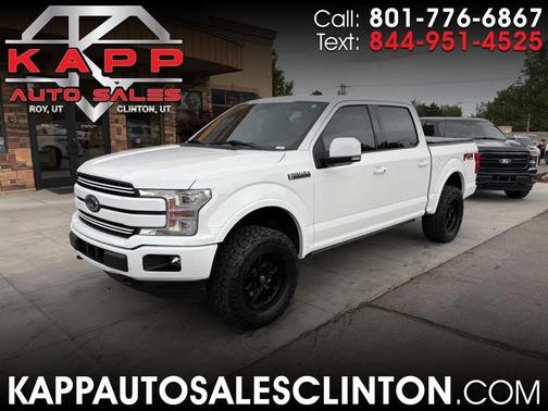 White 2019 Ford F-150 Lariat