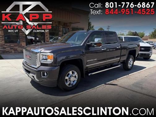 Charcoal 2016 GMC Sierra 3500 Denali