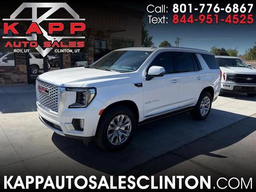 White 2023 GMC Yukon Denali