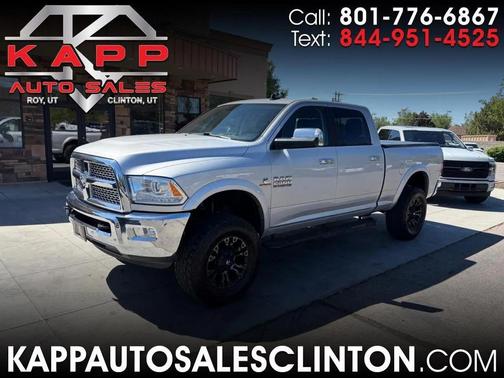 Silver 2017 RAM 2500 Laramie Crew Cab 4x4 6'4' Box