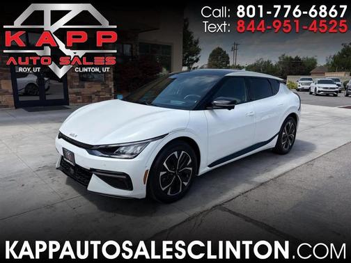 White 2023 Kia EV6 GT-Line SUV