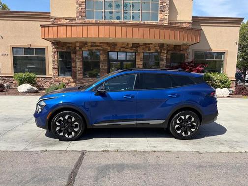 Blue 2023 Kia Sportage X-Line